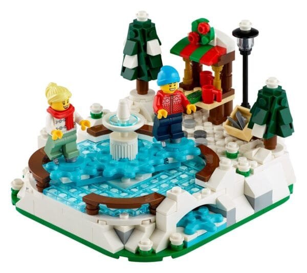 LEGO - Ice Skating Rink Exclusive Retired Building Toy