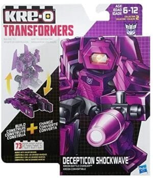 KRE-O Transformers - Kreon Battle Changer - Decepticon Shockwave Building Toy