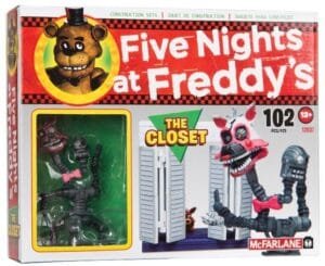 McFarlane Construction Set - Five Nights at Freddy's - The Closet + Nightmare Mangle Figure
