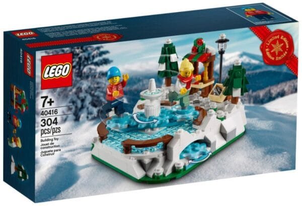 LEGO - Ice Skating Rink Exclusive Retired Building Toy