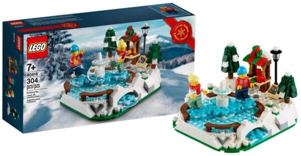 LEGO - Ice Skating Rink Exclusive Retired Building Toy